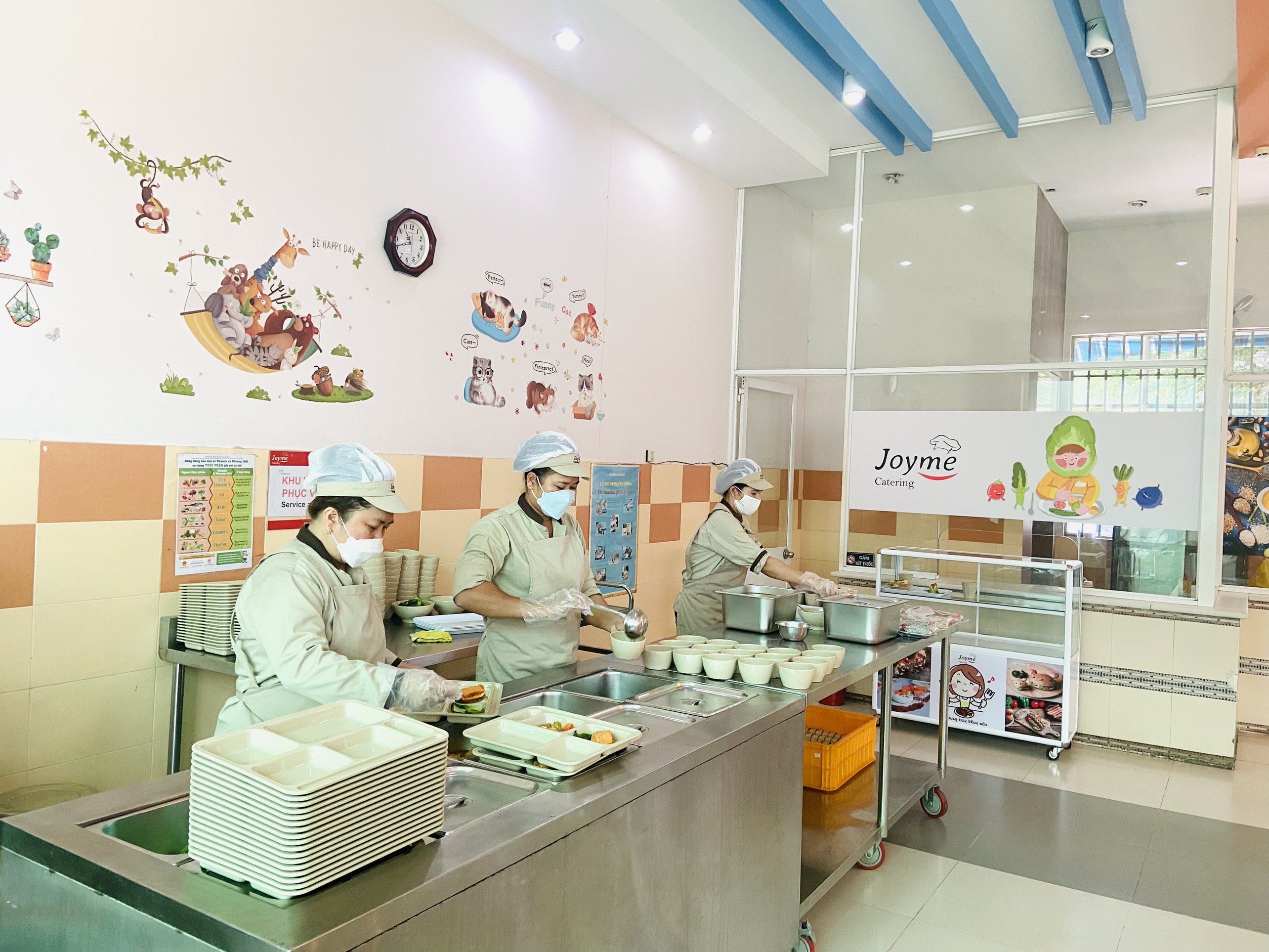 JOYME hân hạnh phục vụ các bé tại trường QUỐC TẾ NGÔI SAO NHỎ (Quận Bình Tân_ TP.HCM)