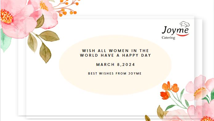 [08/03/2024] Chúc mừng ngày QUỐC TẾ PHỤ NỮ