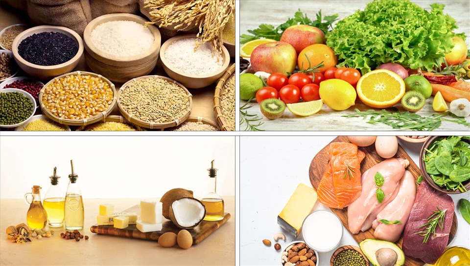 CÁC NHÓM CHẤT DINH DƯỠNG THIẾT YẾU CHO CƠ THỂ