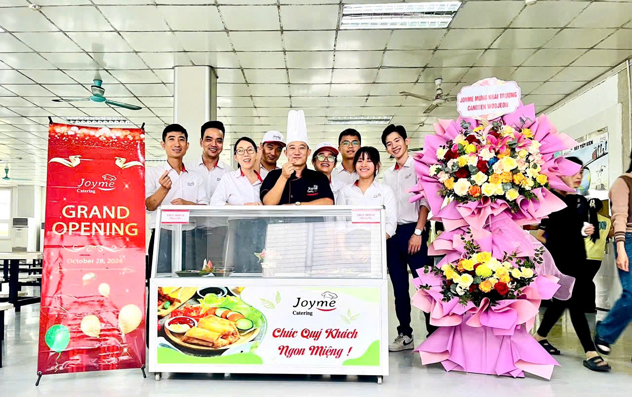 CHÚC MỪNG KHAI TRƯƠNG BẾP ĂN MỚI _ WOOJEON VINA (28/10/2024)