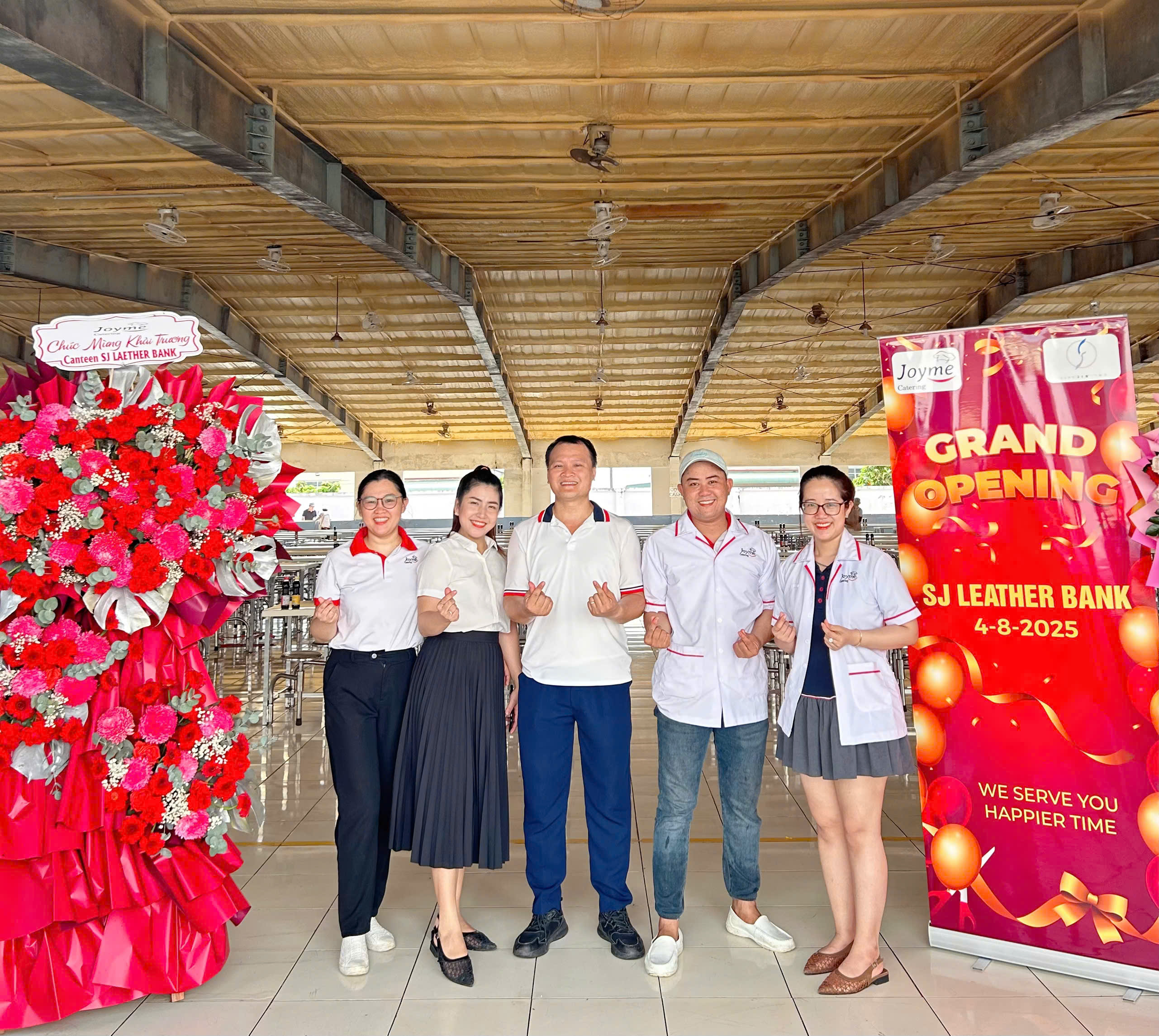 CHÚC MỪNG KHAI TRƯƠNG BẾP SJ LEATHER BANK (04.08.2025)