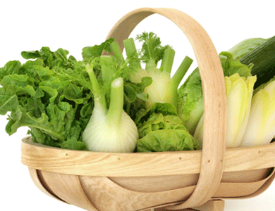 Thuốc và thức ăn từ cây rau